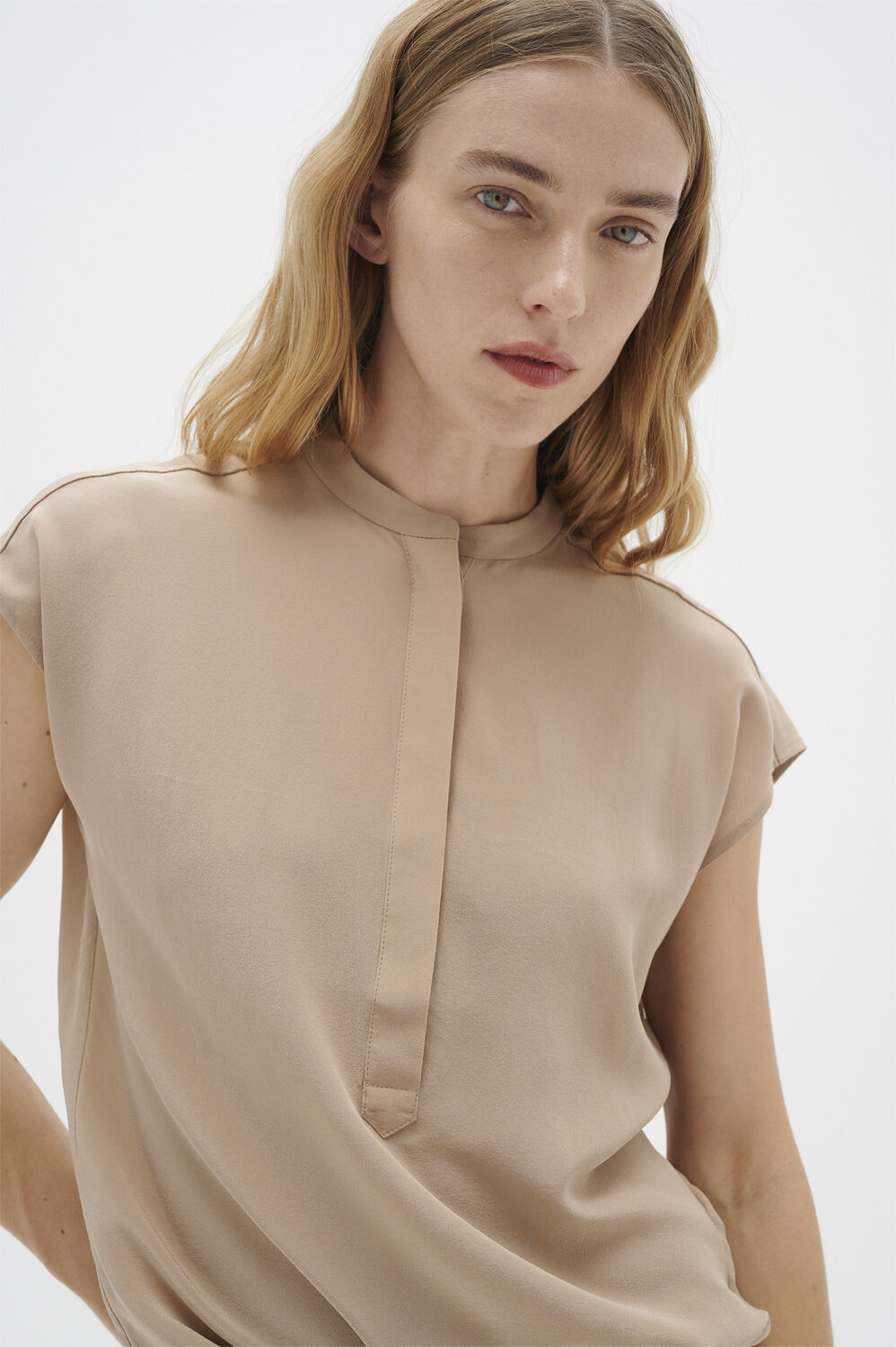 Lucie Top Premium - 100% Silk