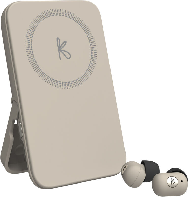 toCHARGE GO In-ear hörlurar, trådlös laddning och powerbank