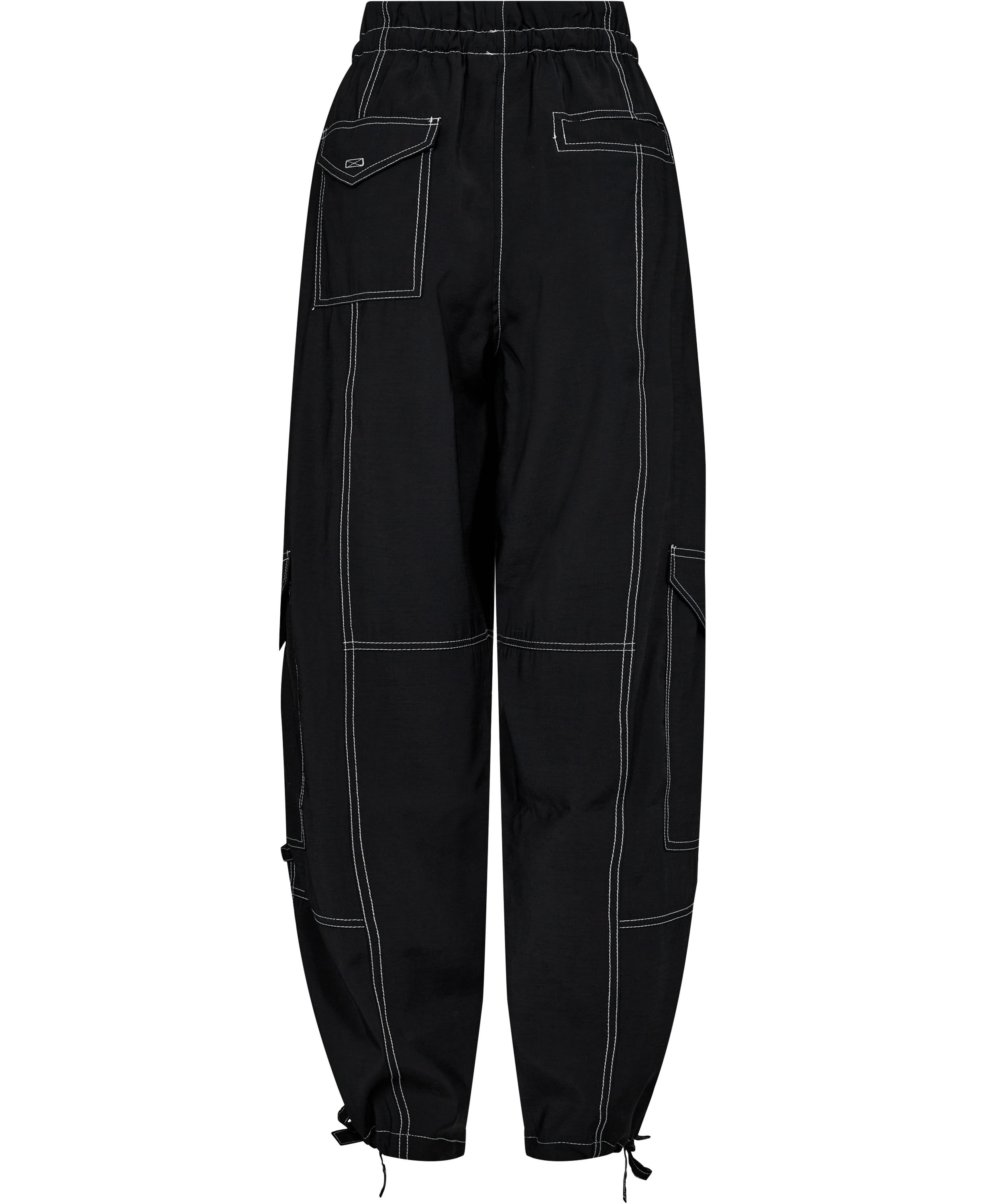 Light Slub High Waist Pocket Pants