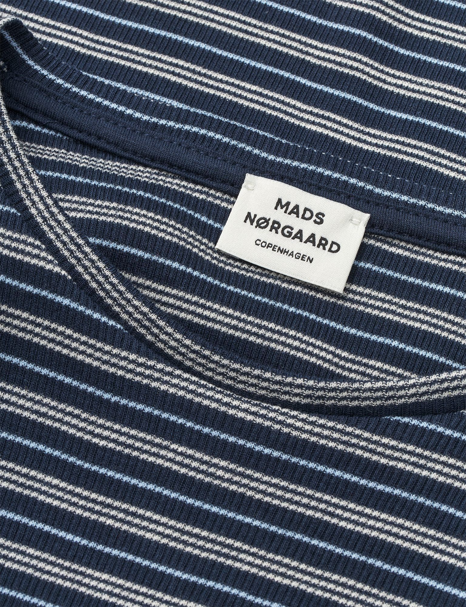 2x2 Cotton Stripe Stripe Tuviana Tee