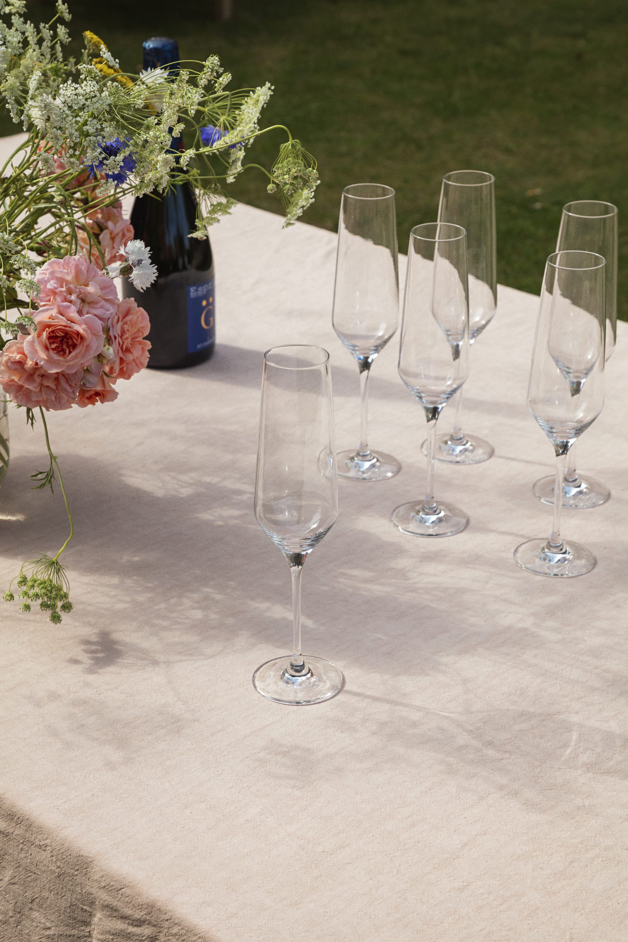 Legio Nova Champagneglas 6 st.