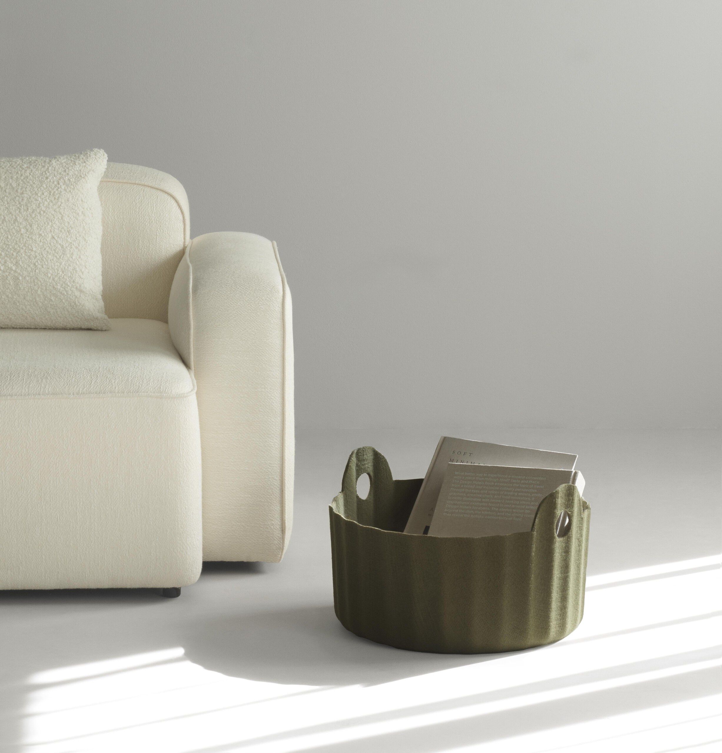 Colu Basket Burgundy