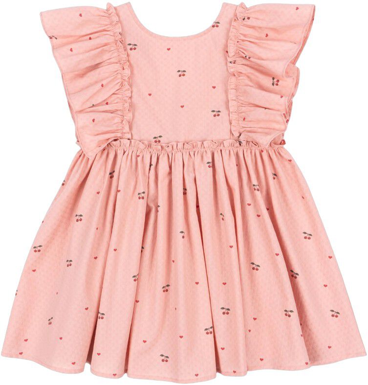 EVIA FRILL DRESS GOTS