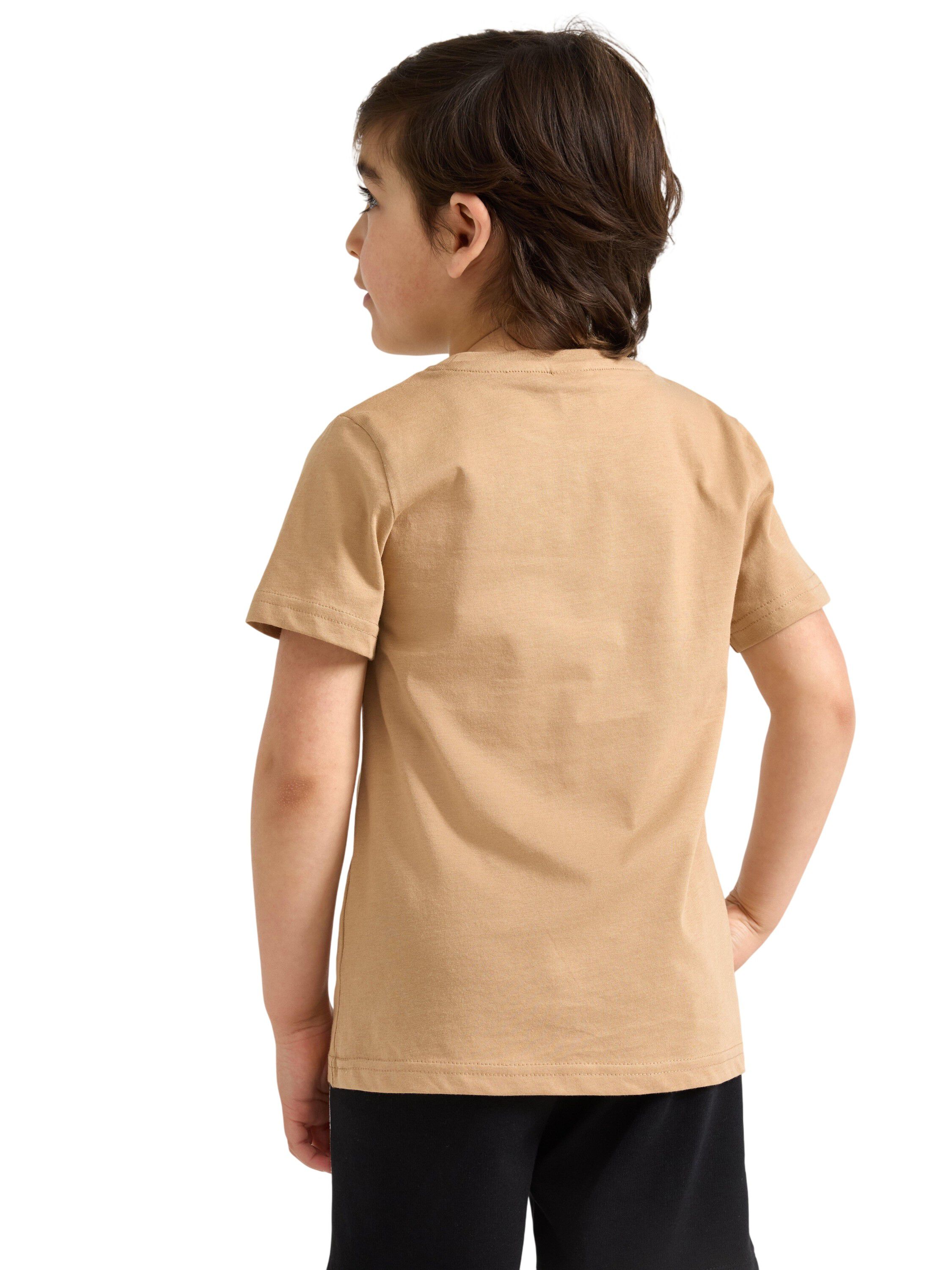 T-shirt with an animal pocket at th
