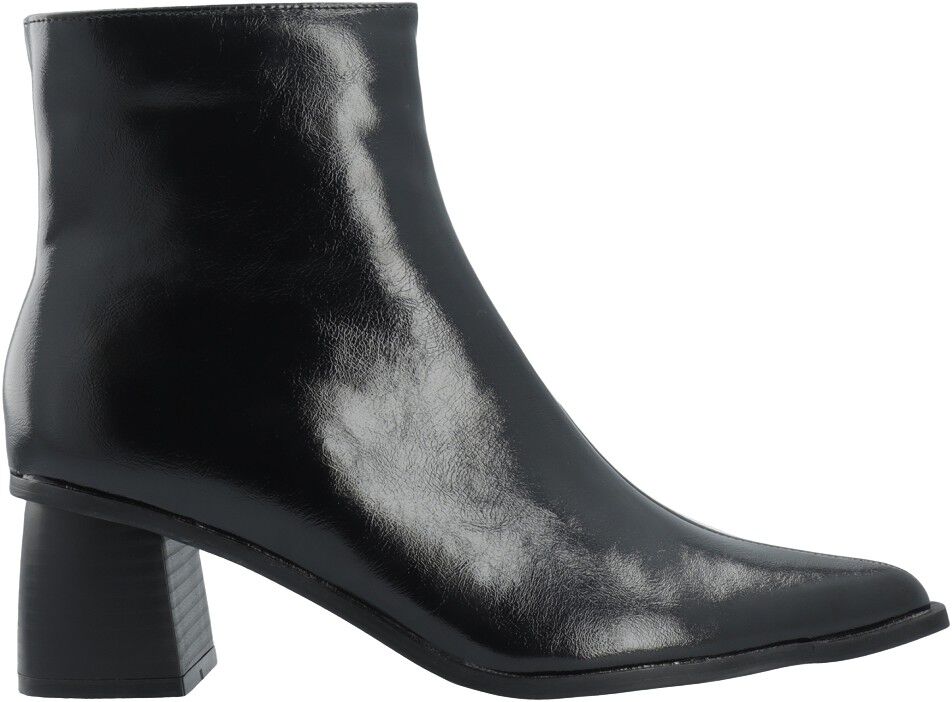 BIALEONORA Short Zip Boot Faux Leather