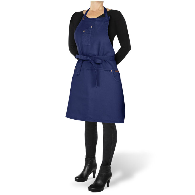 5 Pocket Slim Fit Apron Dark Blue
