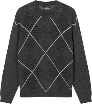 Comfy Wool Adam Argyle Knit