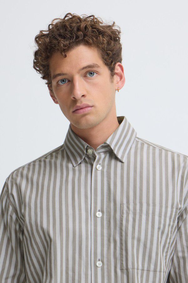CFBERRY DOBBY STRIPED SHIRT