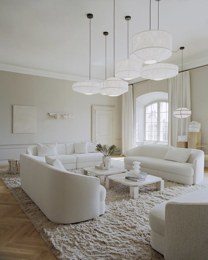 Kite Pendant 3W, White, Ø75, EU-UK-AU