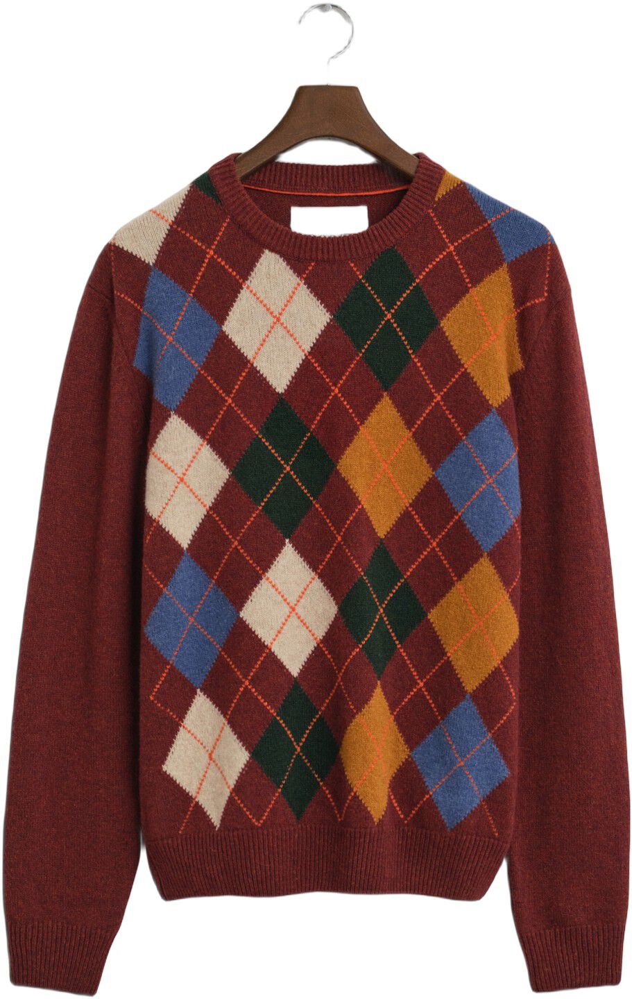 ARGYLE C-NECK