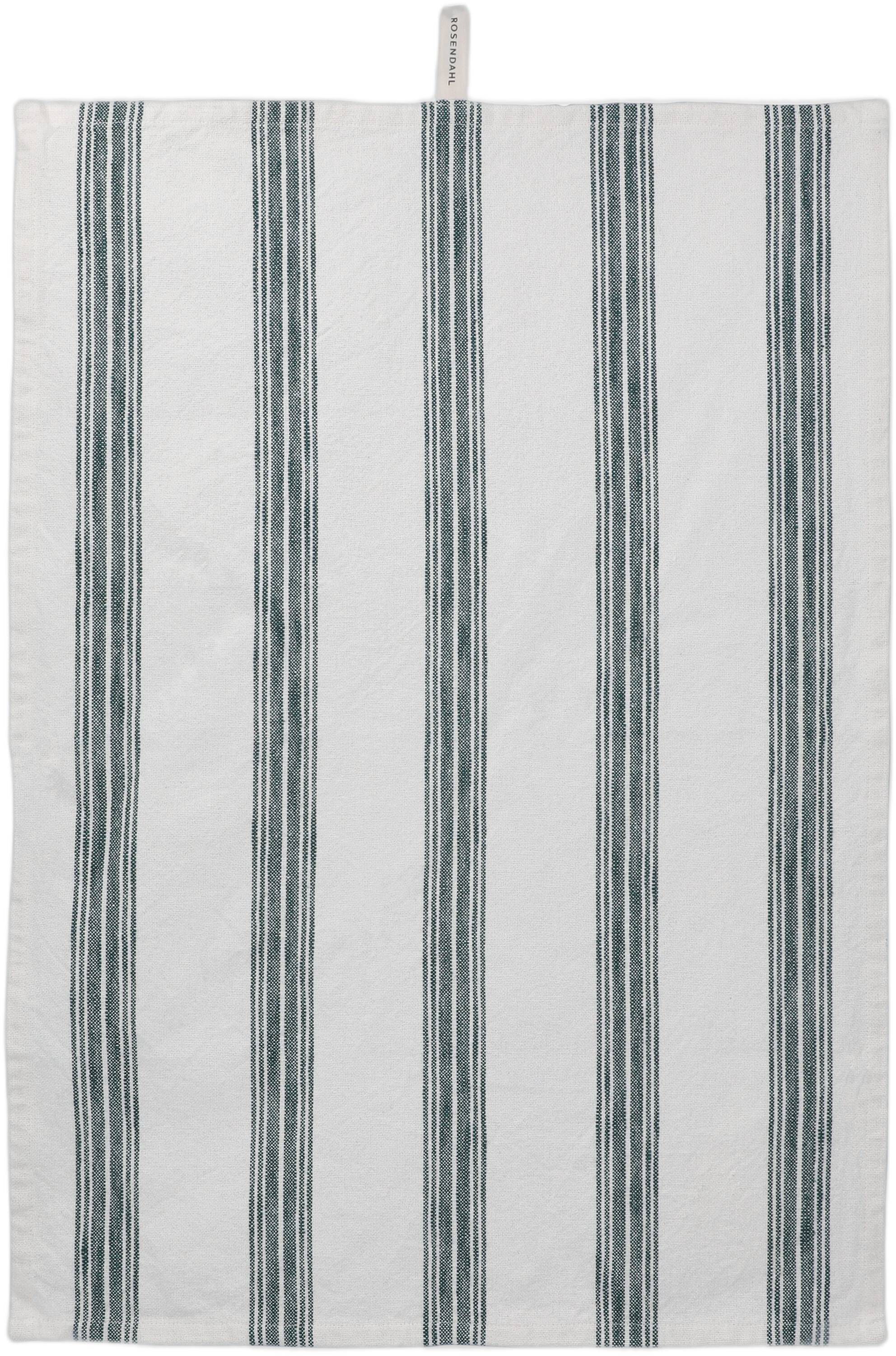 Rosendahl Textiles Garn Viskestykke 50x70 cm m&oslash;rk gr&oslash;n