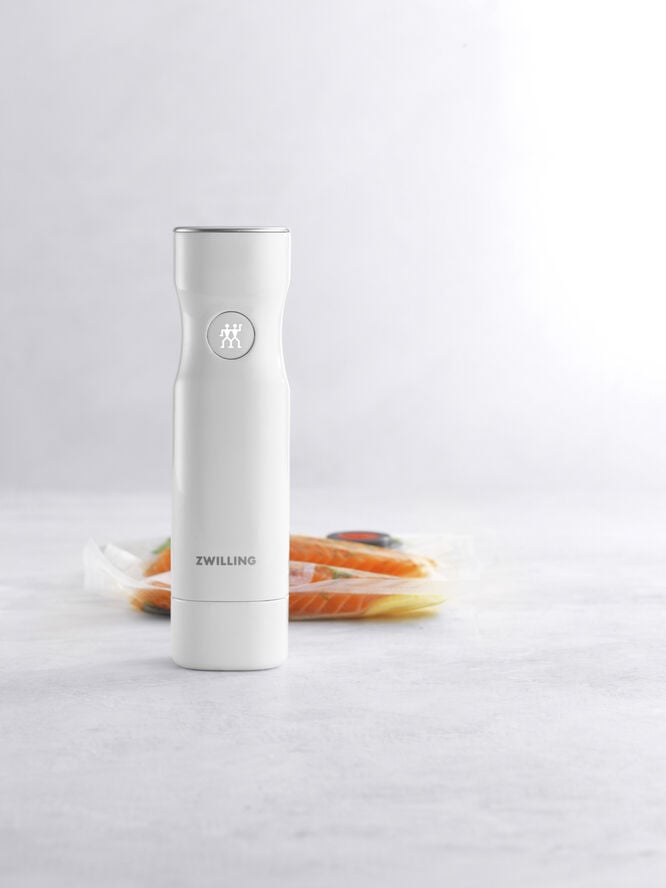 Fresh & Save Vakuumpump med laddningslock Vit