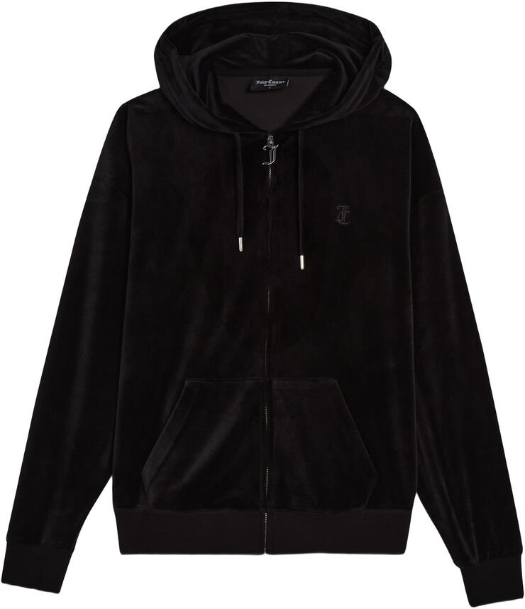 HALAN OVERSIZED ZIP THRU HOODIE