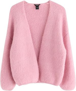 Soft and cosy knitted cardigan with