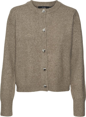VMFIONA LS SHORT BUTTON CARDIGAN GA