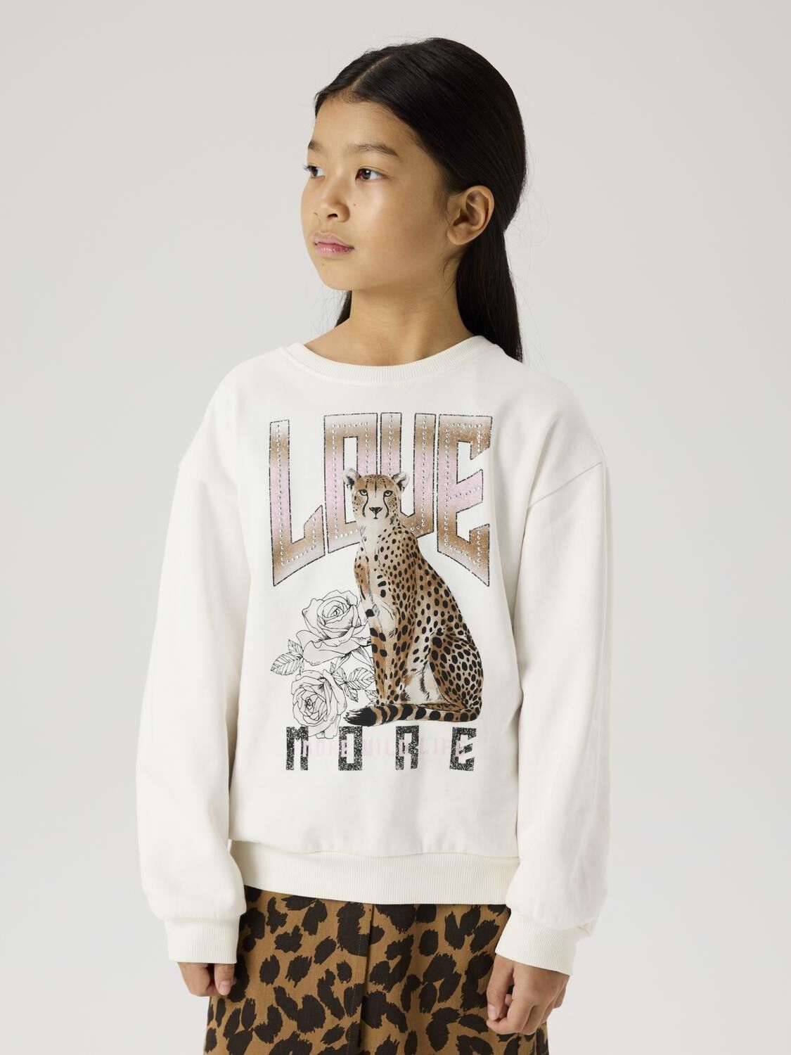 Nkfbeo Ls Nreg Sweat Bru Box