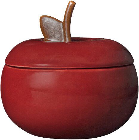 Apple Ceramic Container - &Oslash;9. 5 - De