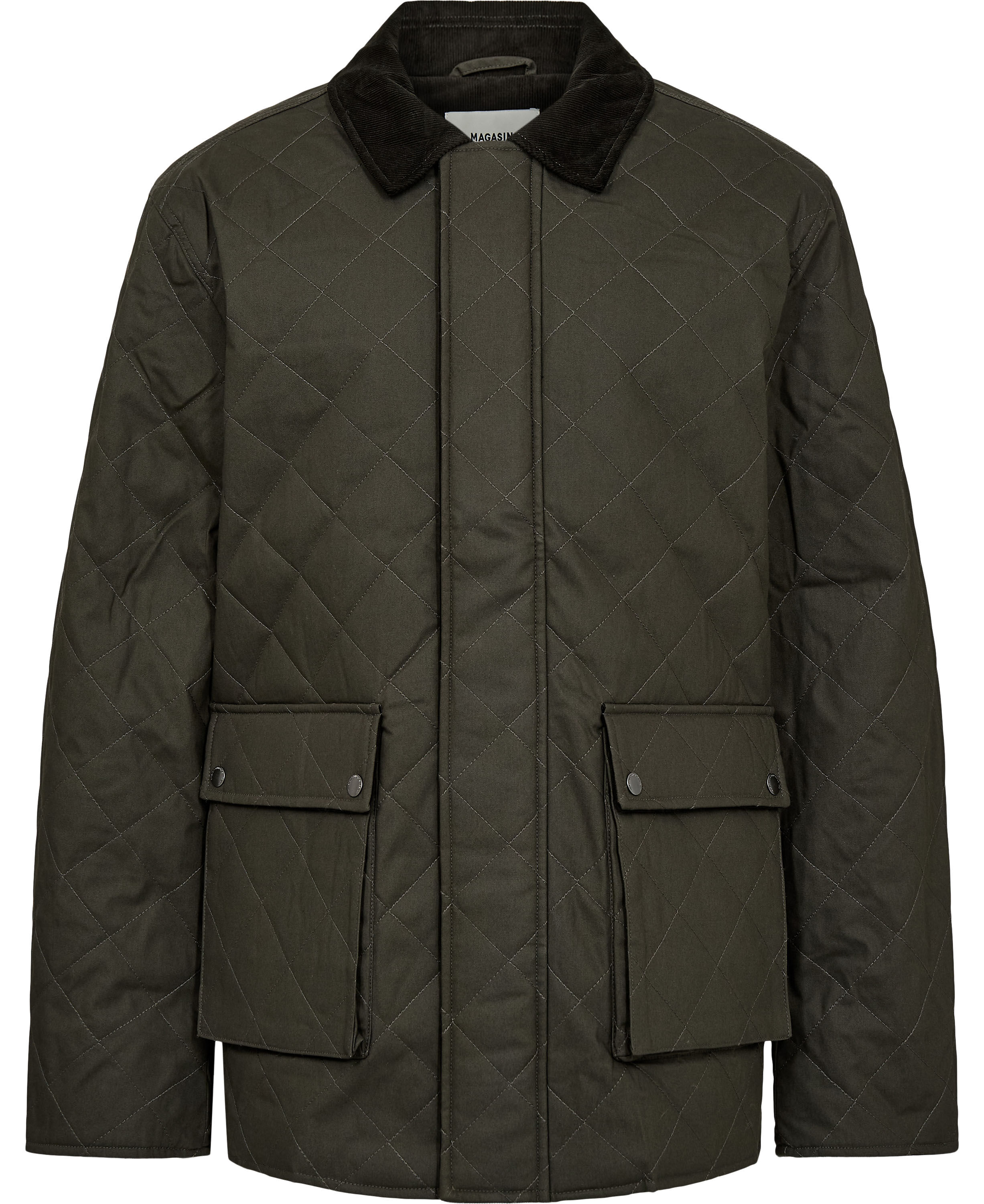 Emerson 4 Coated quiltet jakke - GRS