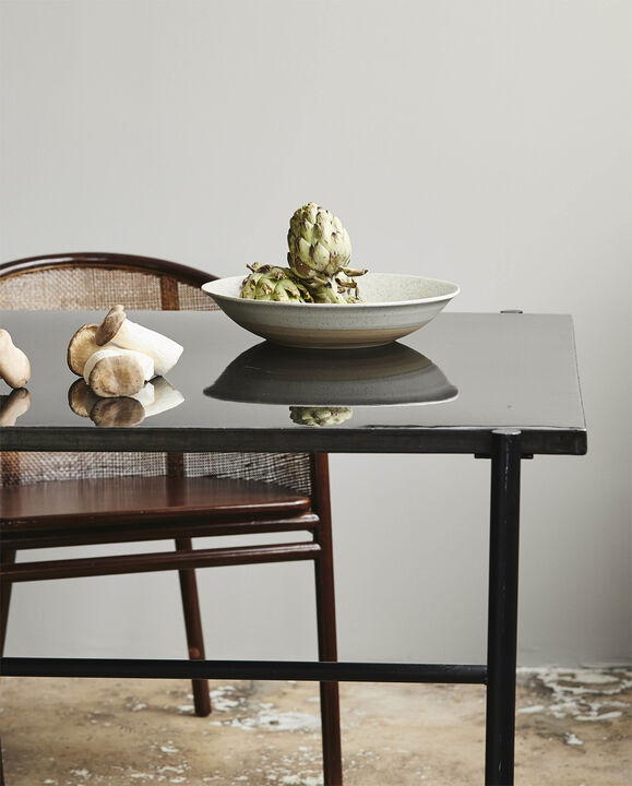 GRAINY salad plate, sand