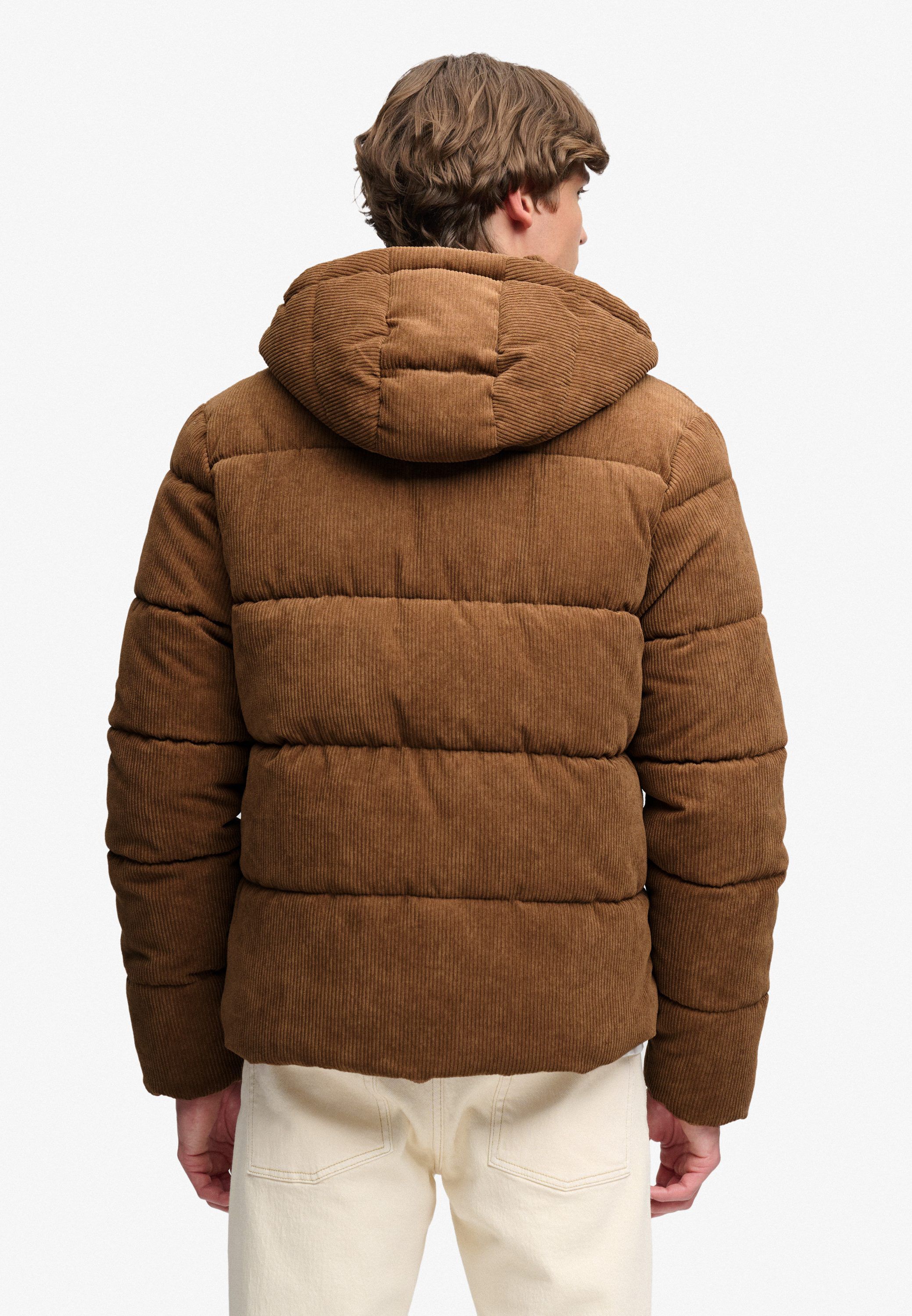 PREMIUM HOOD CORD PUFFER JKT