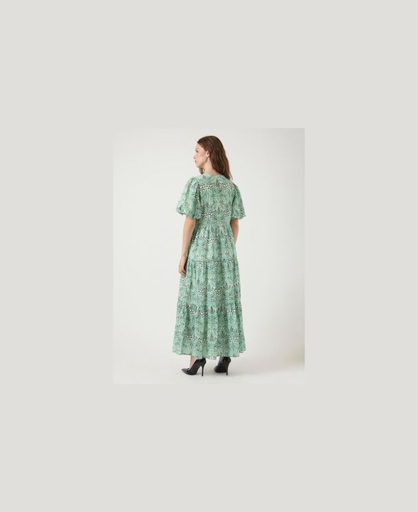 YASBOTANICO SS ANKLE DRESS S.