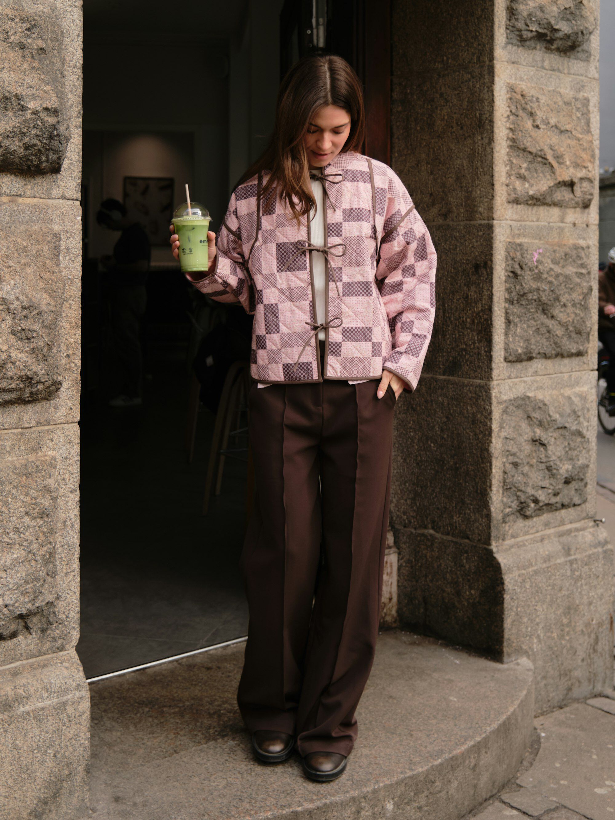 Calah Square Mix Jacket