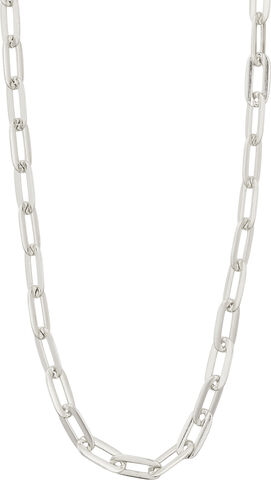 KINDNESS recycled cable chain necklace silver-plated