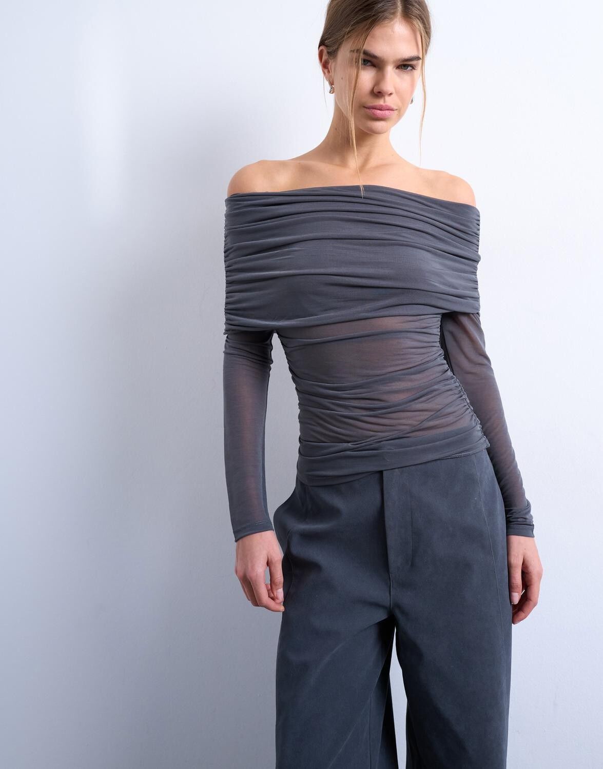 TSBEA MESH LS TOP JRS