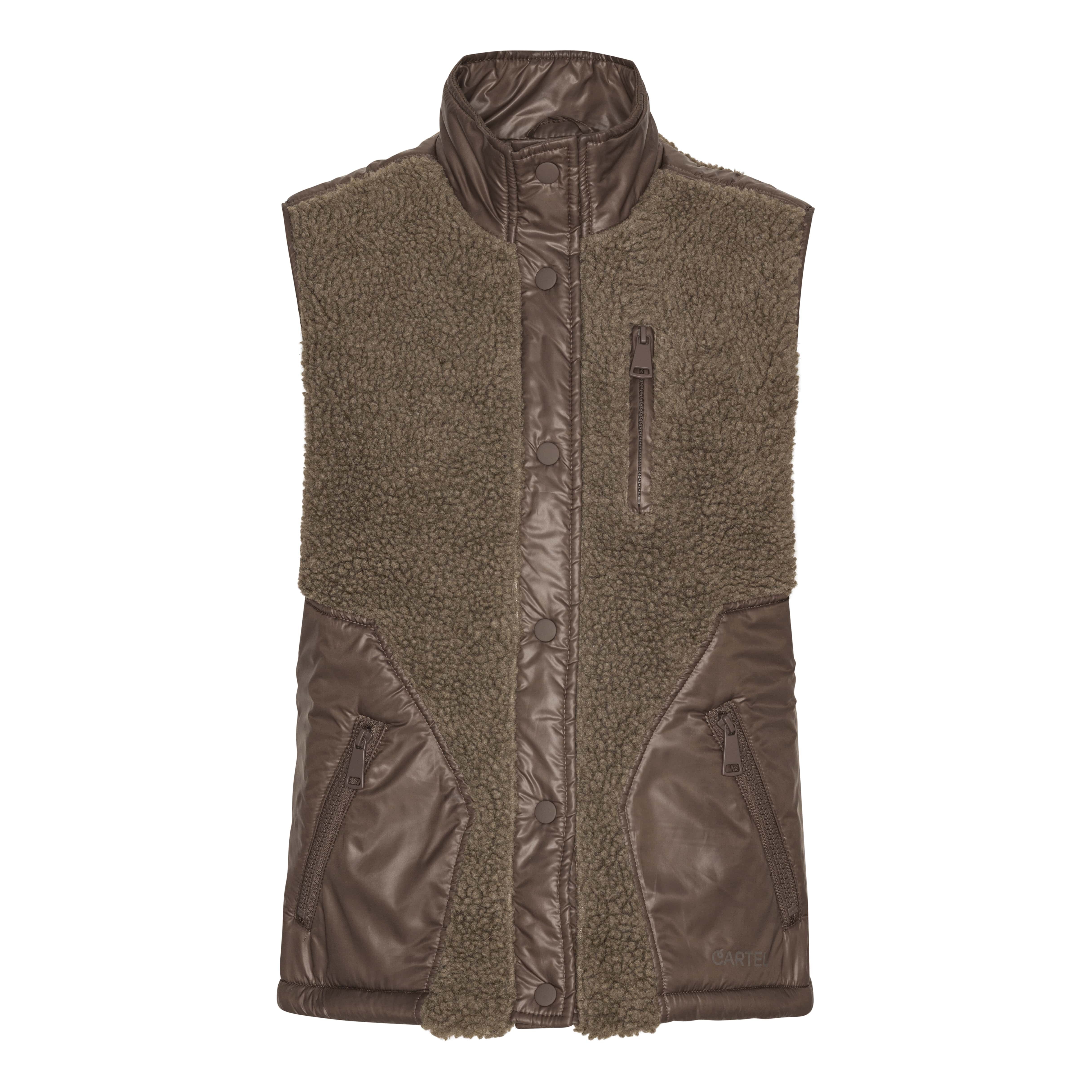 Glacier Fleece Vest - Nero