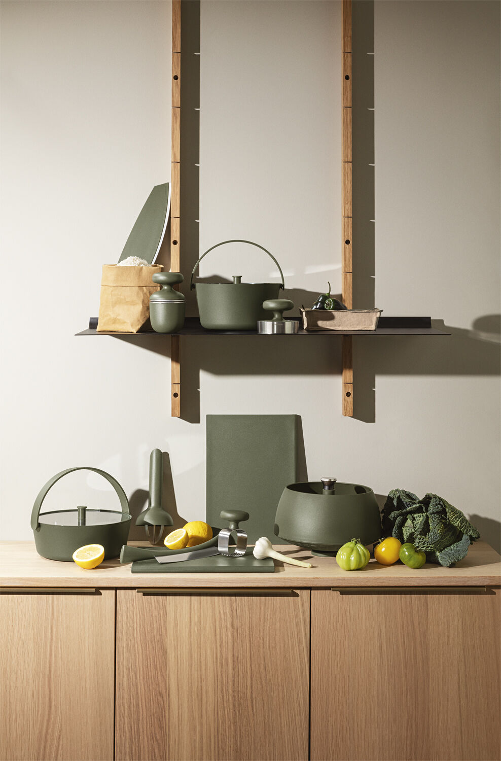 Salatslynge/d&oslash;rslag Green tool