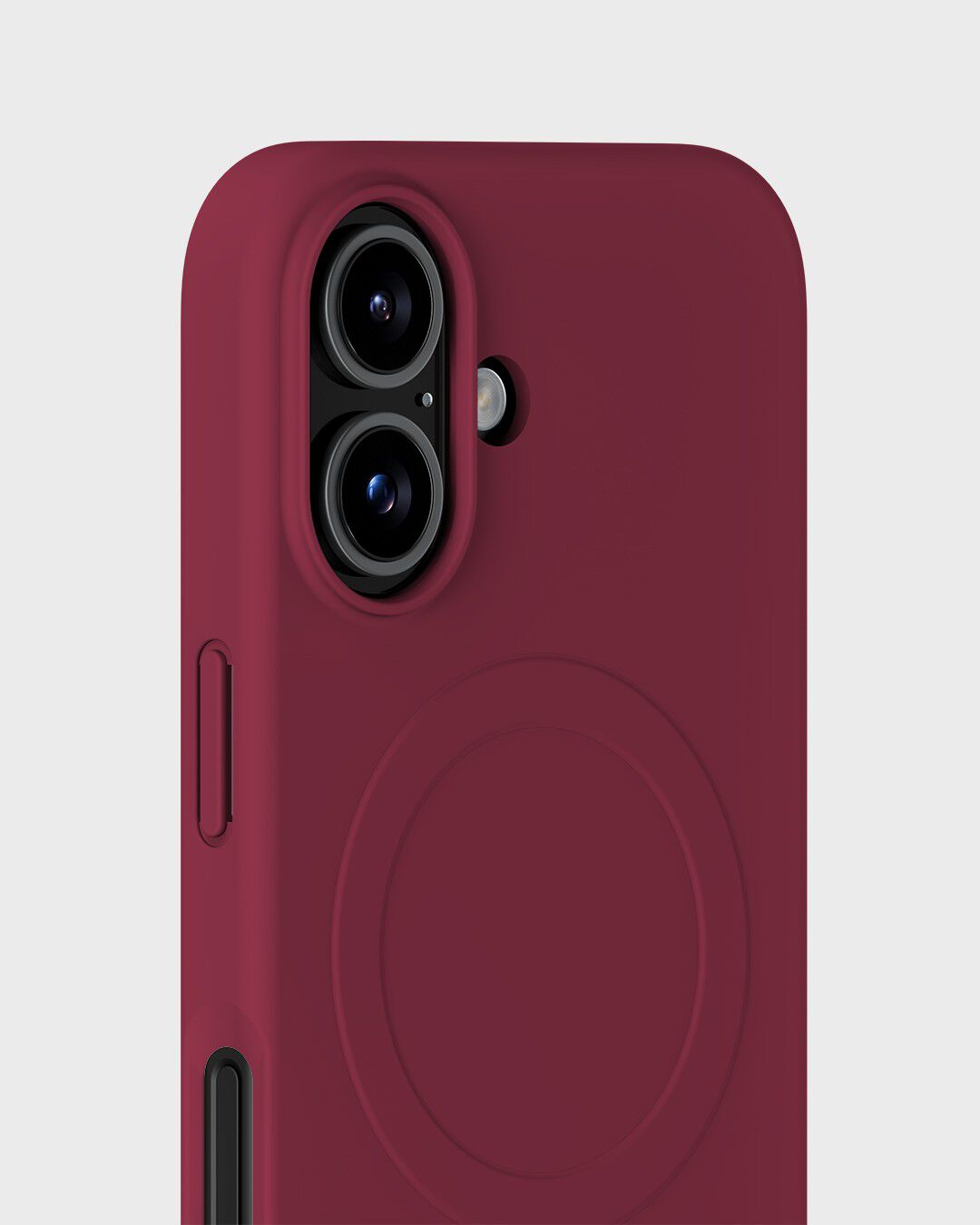 Soft Magsafe Case iPhone 16 Red Velvet