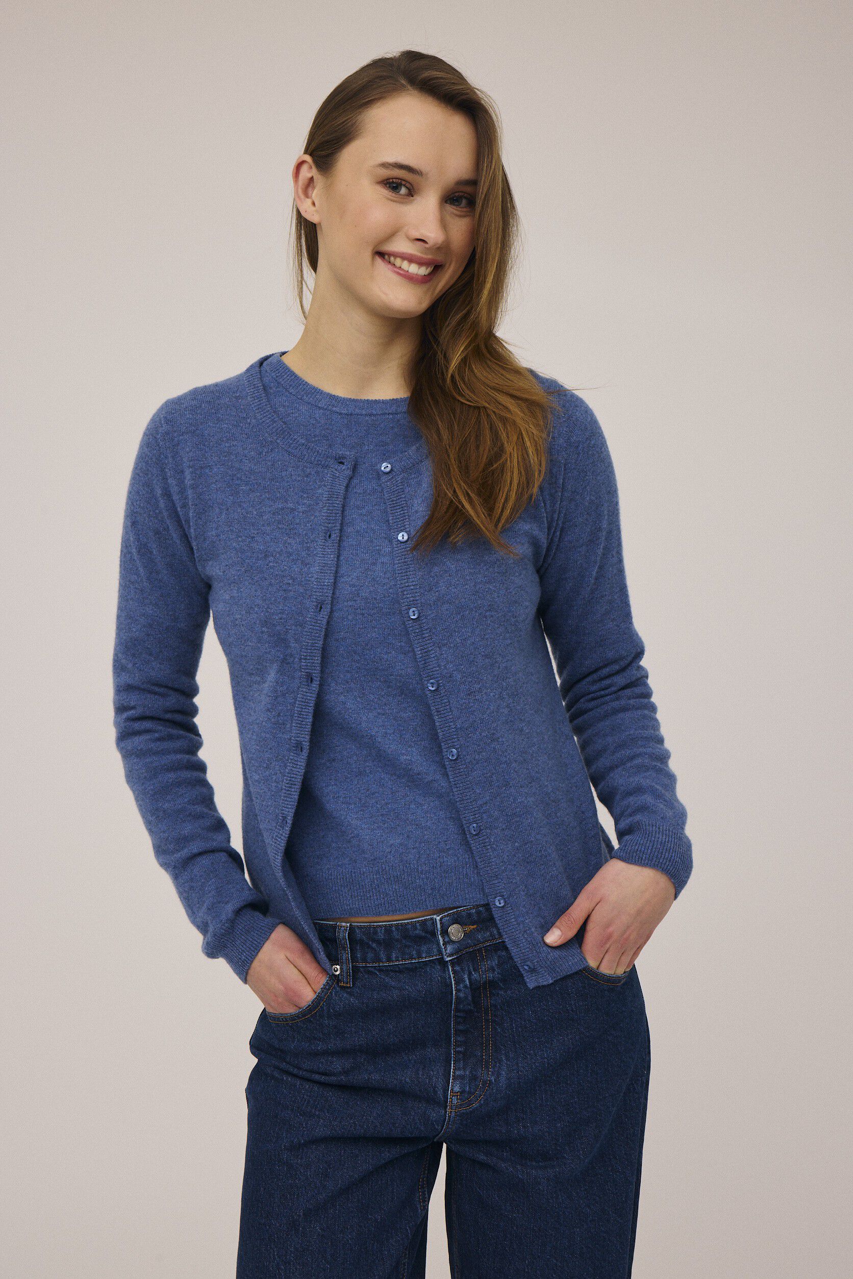 Myrna 3 RWS Cardigan Lambswool