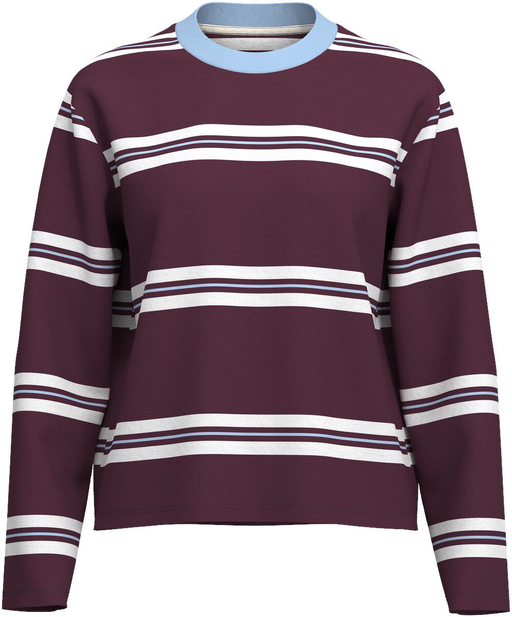 SLFBOXY-LUMA LS O-NECK TEE