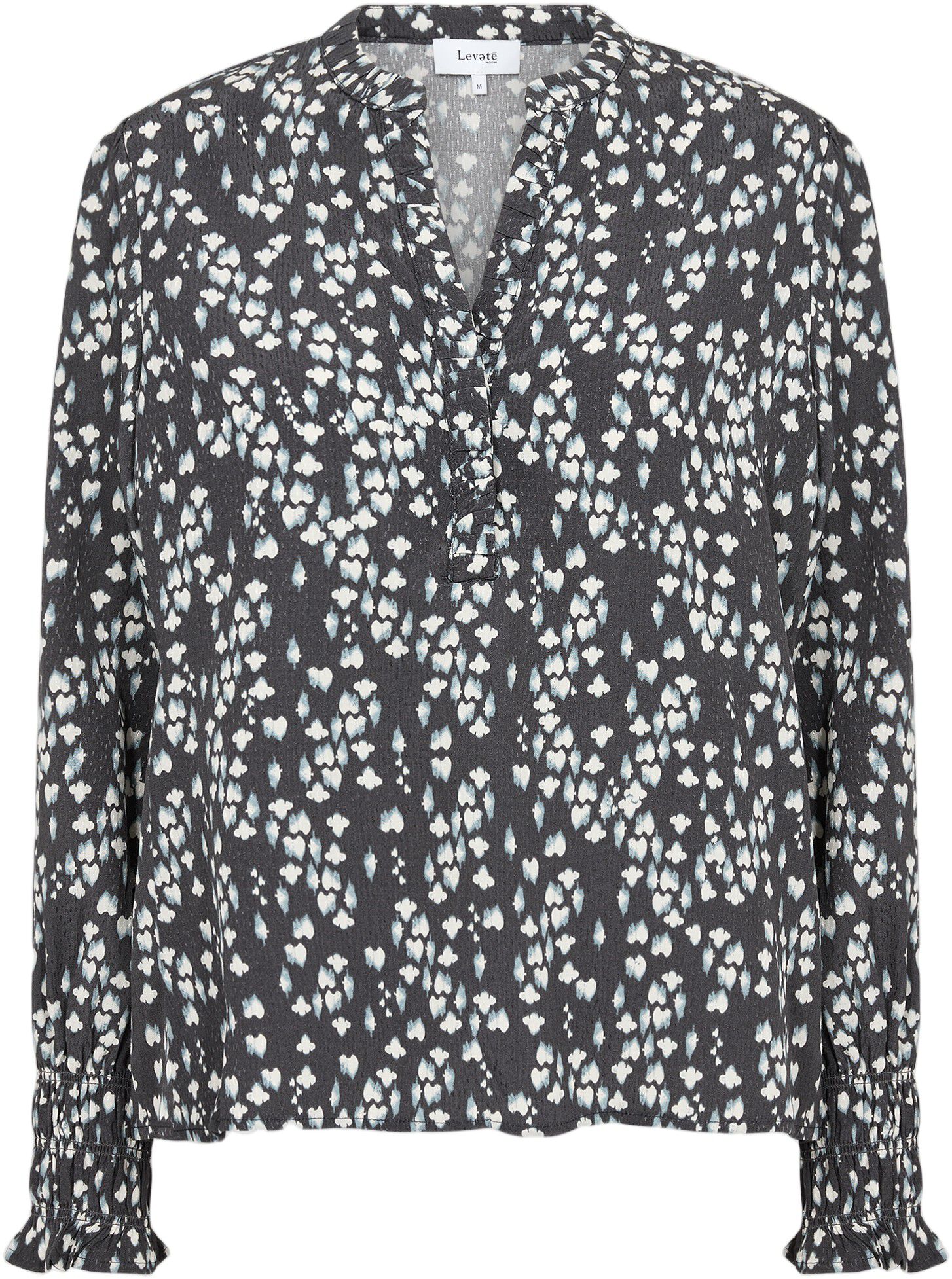 LR-KETTY 1 Bluse Sort