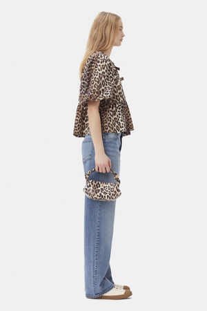 Ganni Bou Bag Mini Print