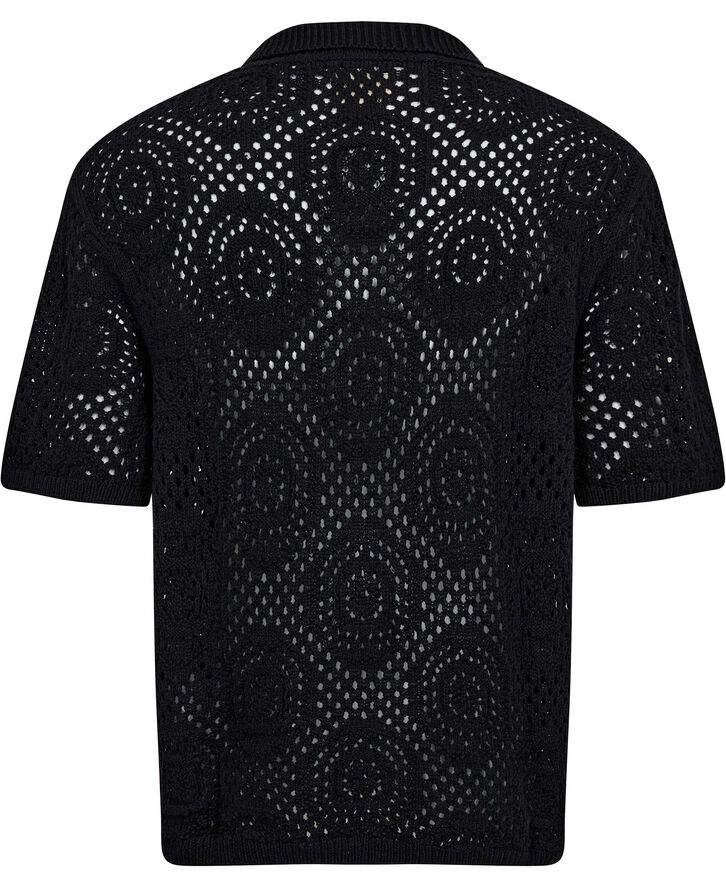 SWEATER CAMP SHIRT POINTELLE C