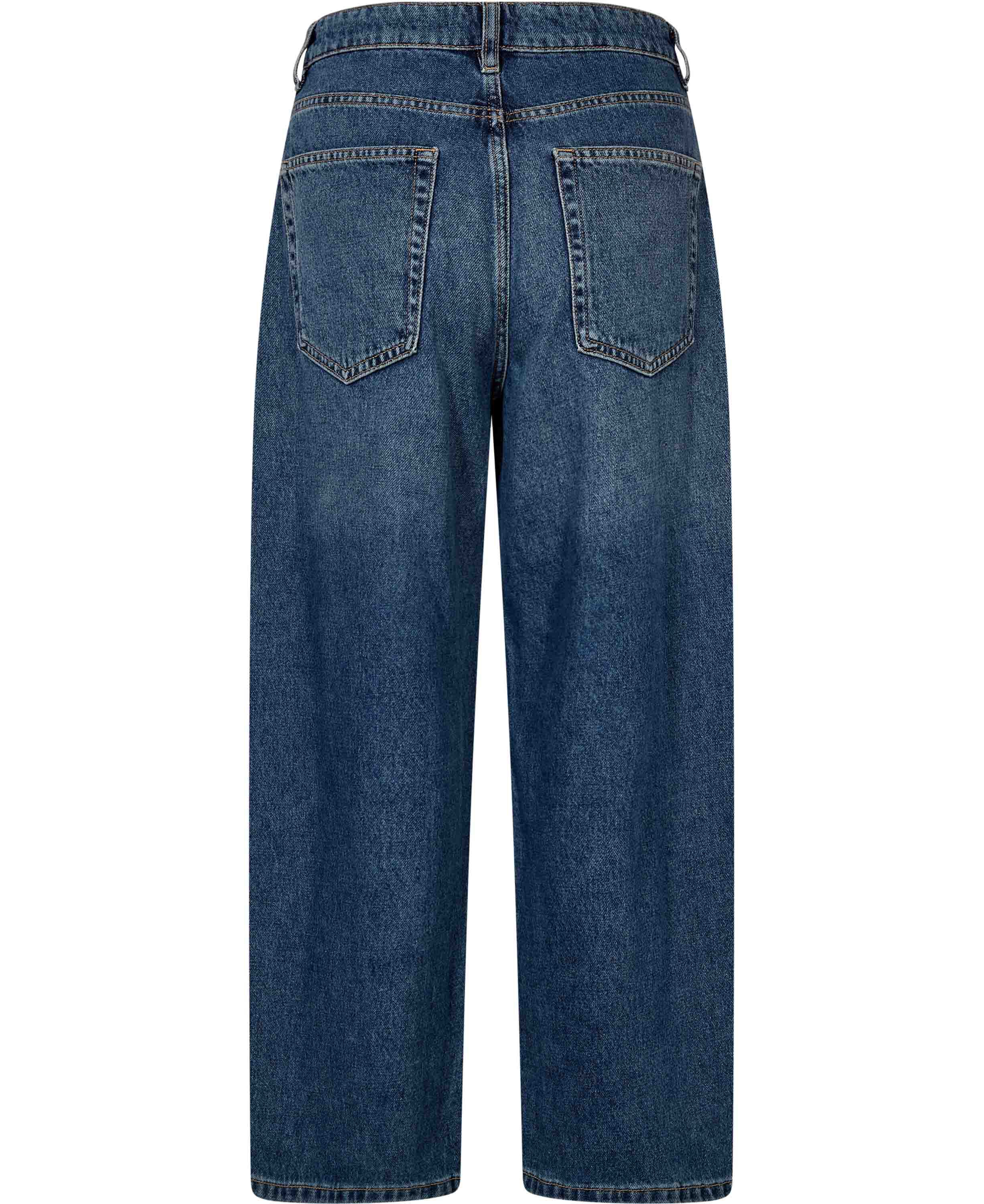 Balloon crop jeans