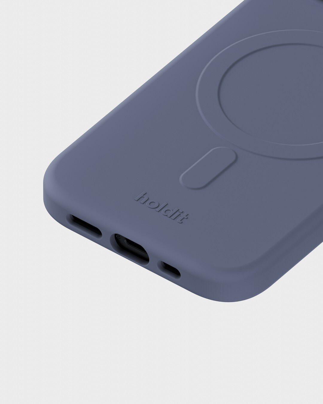 Soft Magsafe Case iPhone 15/14/13 Pacific Blue