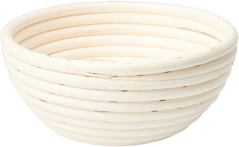 Hevekurv rund 20 cm Rattan