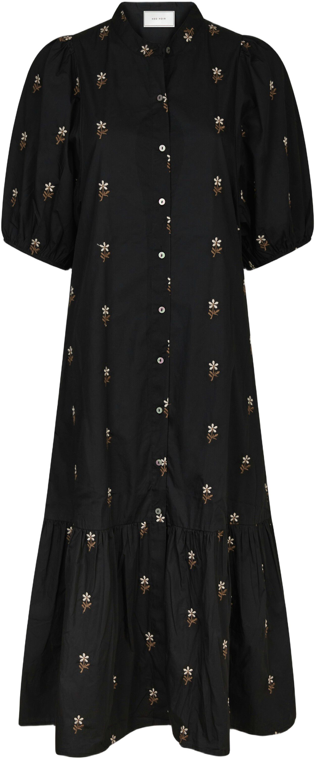 Veronica Flower Emb Dress