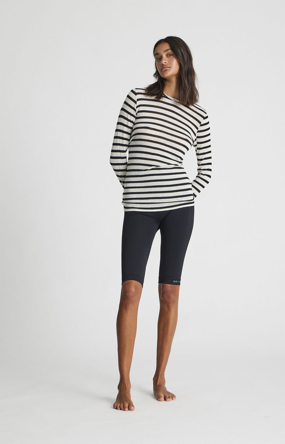 Thyra L/S Sailor Wool Top