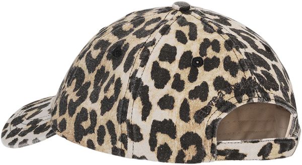 Washed Cotton Canvas Cap Leo Emb