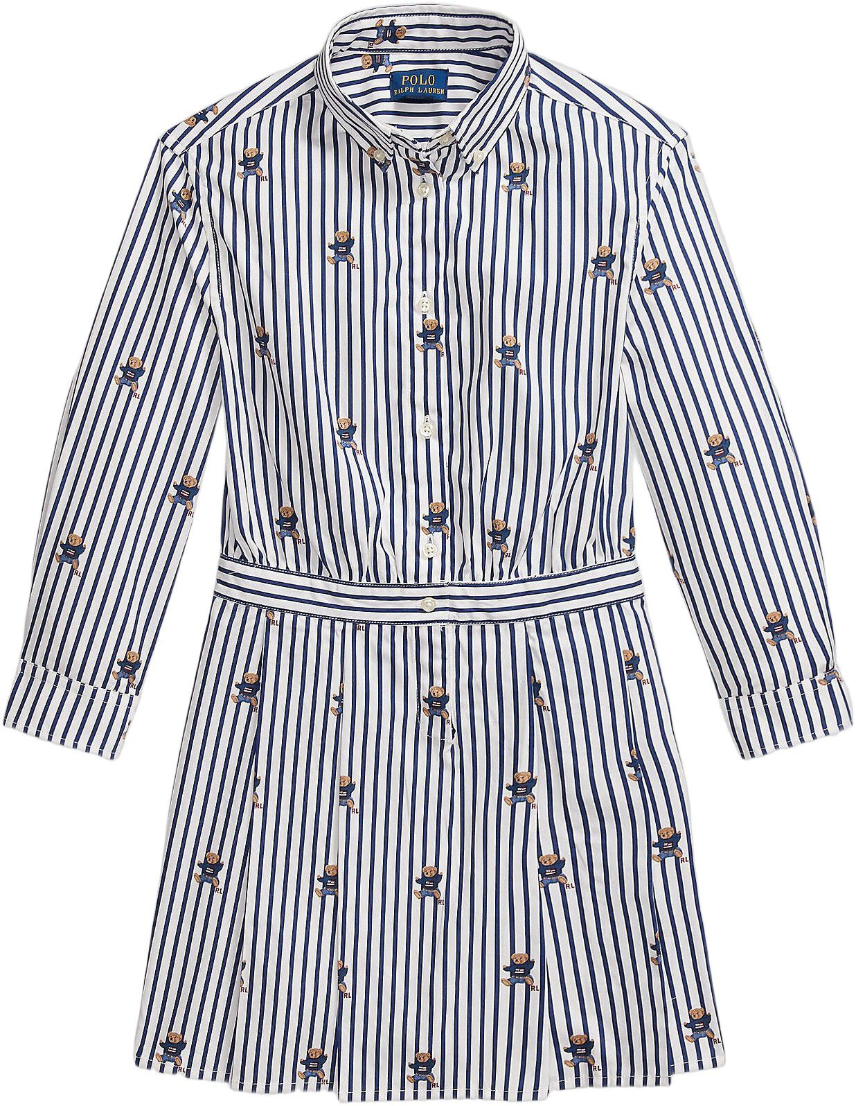 Polo Bear Cotton Shirtdress
