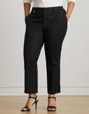 Double-Faced Stretch Cotton Pant