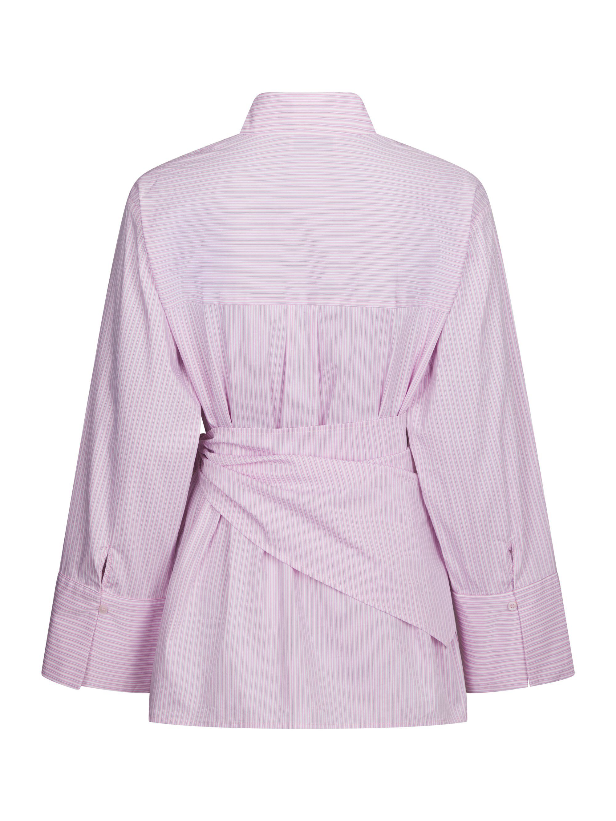 Dita Scarf Stripe Shirt