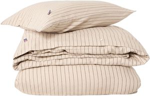 Pin Striped Cotton Flannel Bed Set