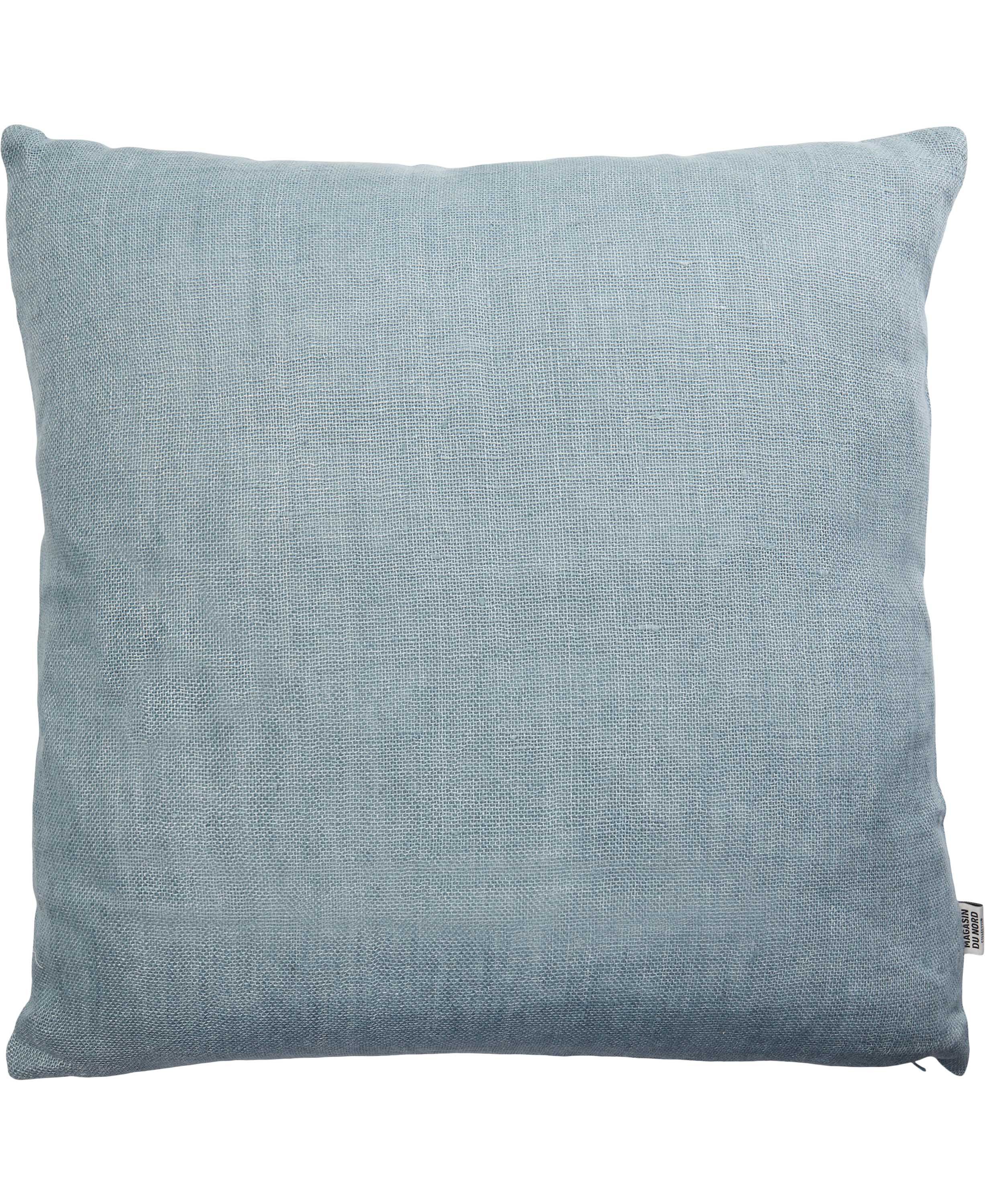 LINEN/GR&Aring;, PYNTEPUDE 48x48 CM