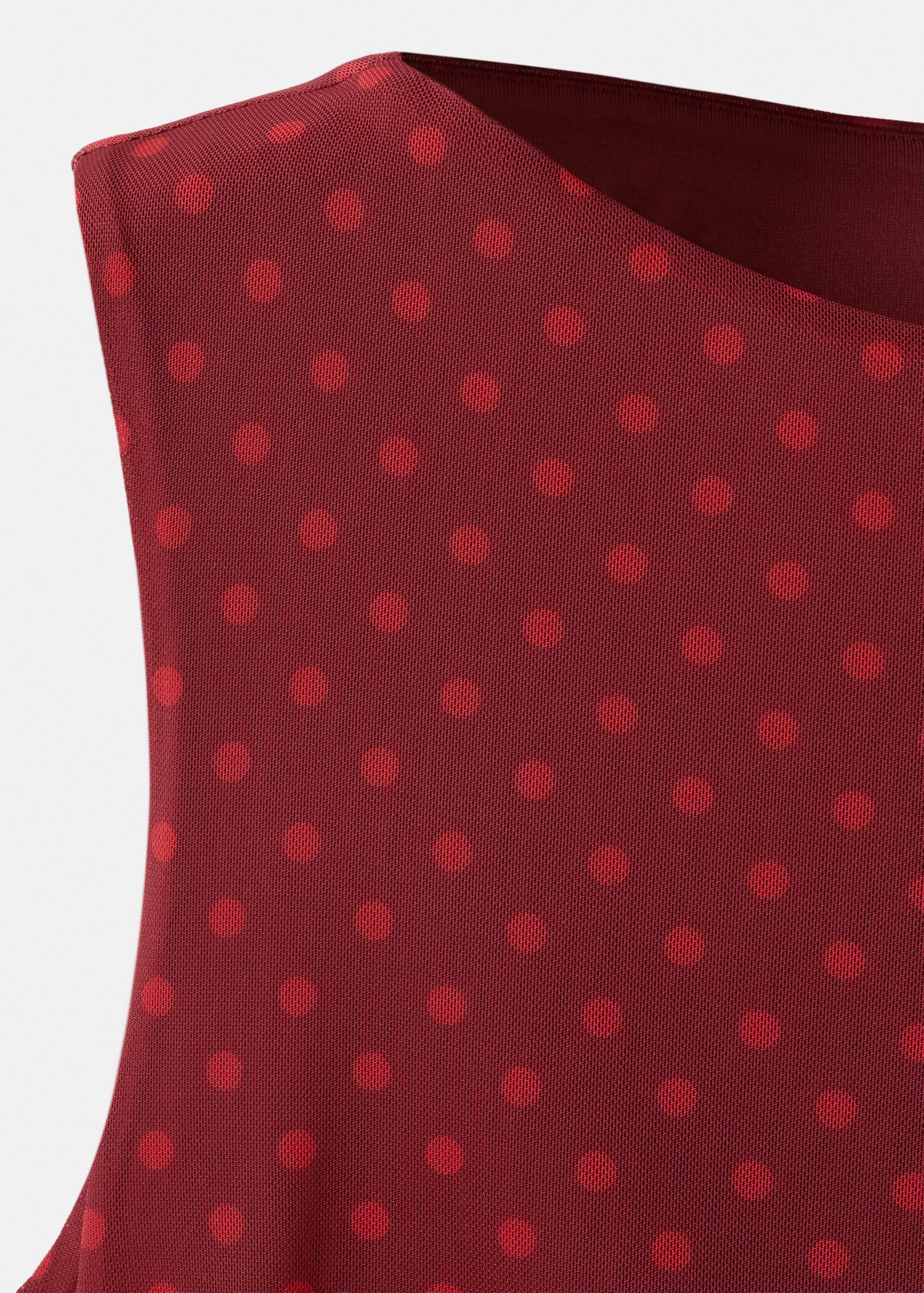 Polka dot tulle dress