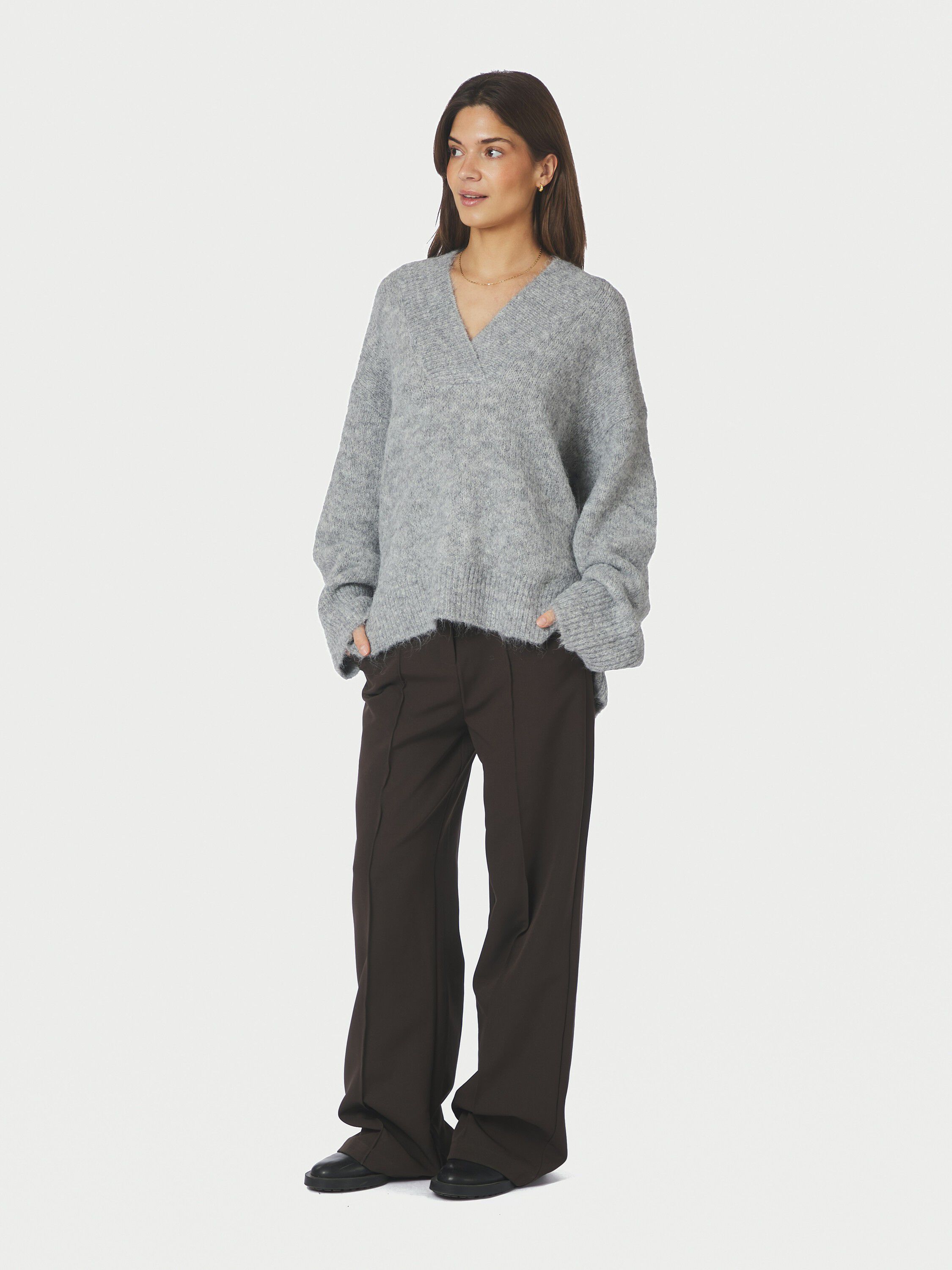 Melli Fluffy stickad blus