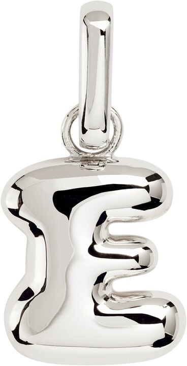 Puffer Letter Charm - E